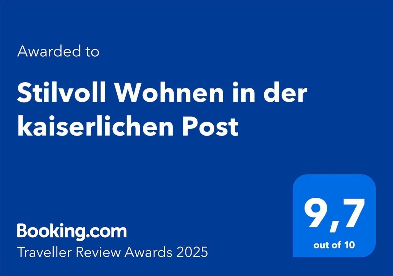 Stilvoll Wohnen In Der Kaiserlichen Post Westerstede Esterno foto